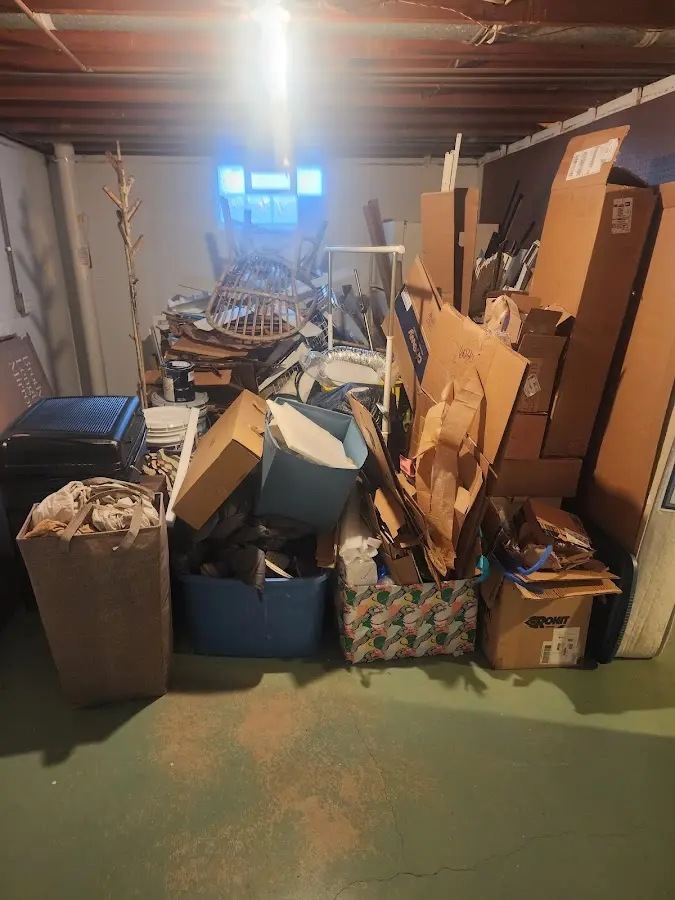 Roll-off dumpster container at job site for Construction Dumpster Rental in Kapaa